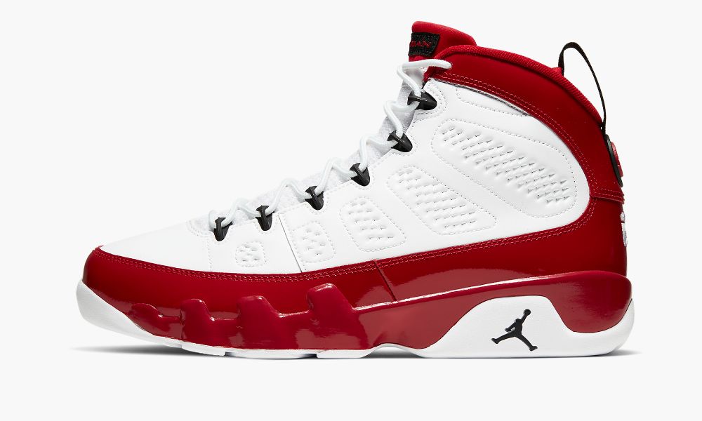 Nike Air Jordan 9 "White/Red/Black" Moški Čevlji Črne Rdeče Bele | Slovenija-4893702