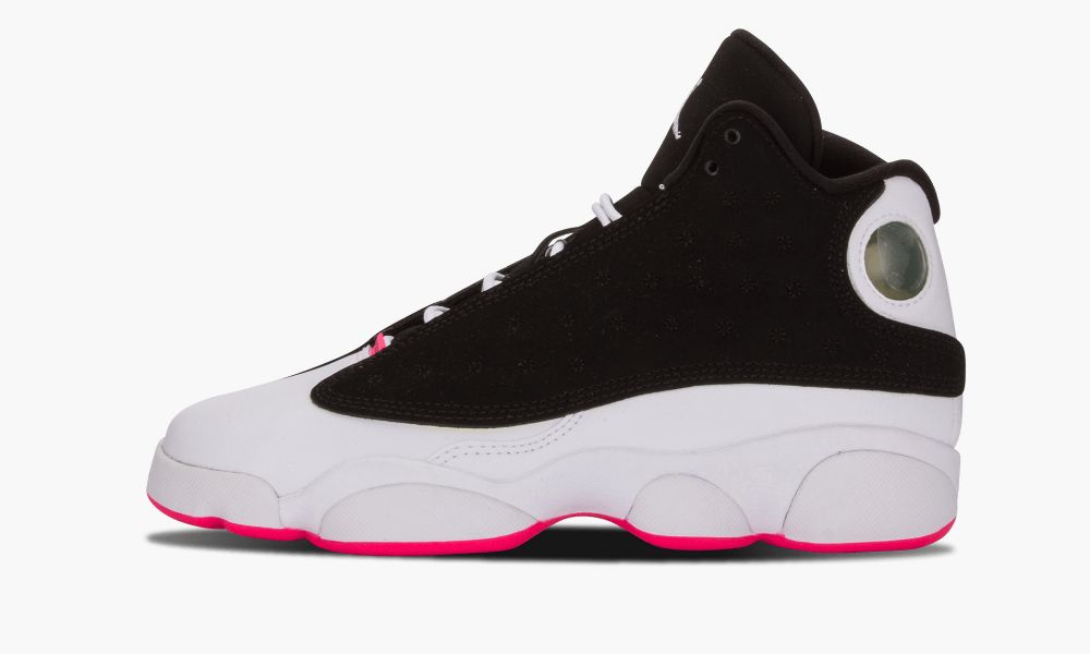 Nike Air Jordan Retro 13 GG "Hyper Pink" Otroški Čevlji Črne Bele Roza | Slovenija-9876302