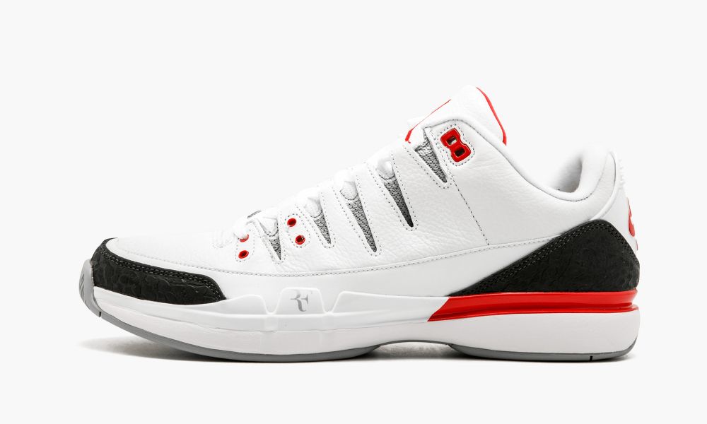 Nike Air Jordan Zoom Vapor RF x AJ3 "Fire Red" Moški Čevlji Črne Bele Rdeče Srebrne | Slovenija-1409732